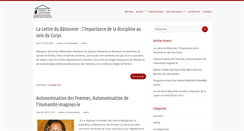 Desktop Screenshot of barreau-lubumbashi.org