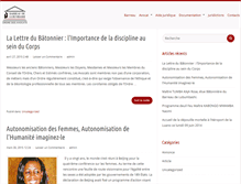 Tablet Screenshot of barreau-lubumbashi.org